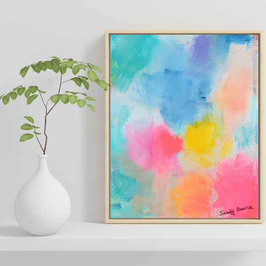 Season #2 5ème Saison 33x41 cm Peinture Originale unique