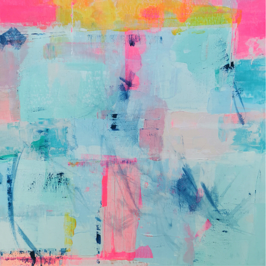 Season #7 46x56 cm Peinture Originale unique