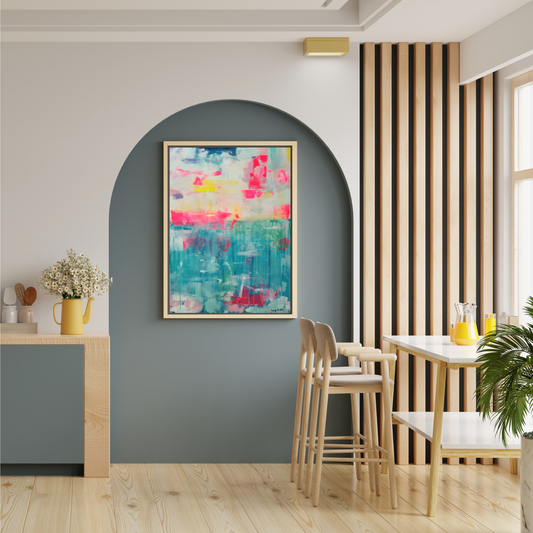 Season #9 Up and down 73X92cm Peinture Originale unique