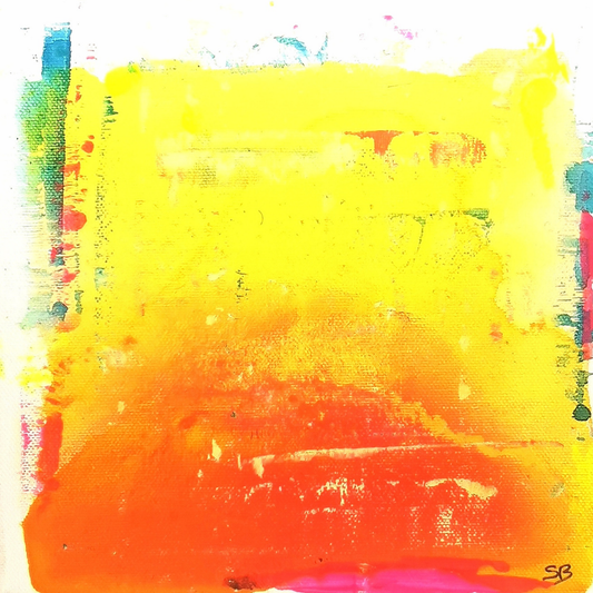 Small Talks #1 20x20 cm Peinture Originale unique