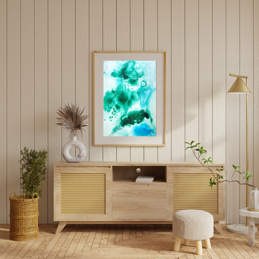 Water Blue #4 - Impression en Edition Limitée