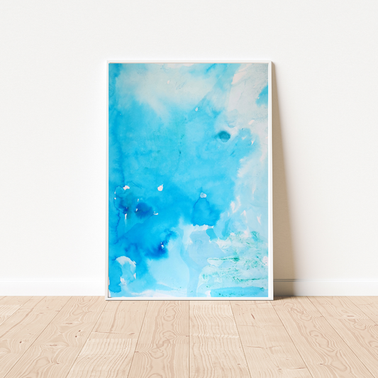Water Blue #6 - Impression en Edition Limitée