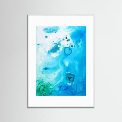 Water Blue #5 - Impression en Edition Limitée
