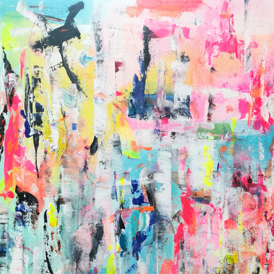 Dark Heart #2 38x46.5 cm Peinture Originale unique