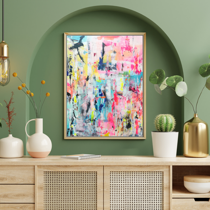 Dark Heart #2 38x46.5 cm Peinture Originale unique