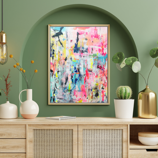 Dark Heart #2 38x46.5 cm Peinture Originale unique