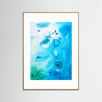 Water Blue #5 - Impression en Edition Limitée