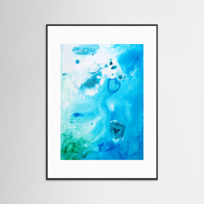 Water Blue #5 - Impression en Edition Limitée