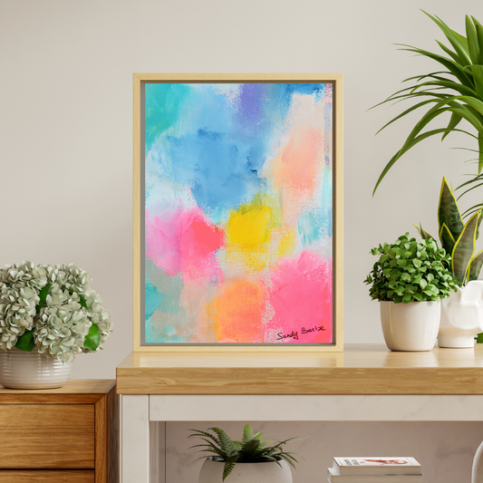 Season #2 5ème Saison 33x41 cm Peinture Originale unique