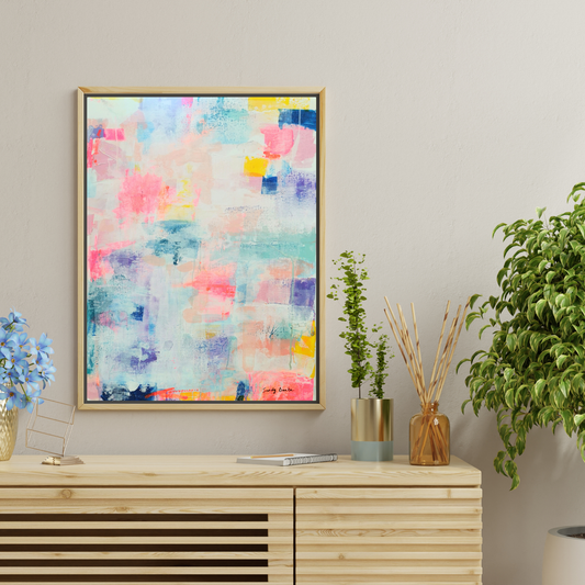 Season #8  54x73 cm Peinture Originale unique