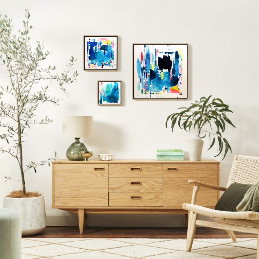 Small Talks #2 20x20 cm Peinture Originale unique