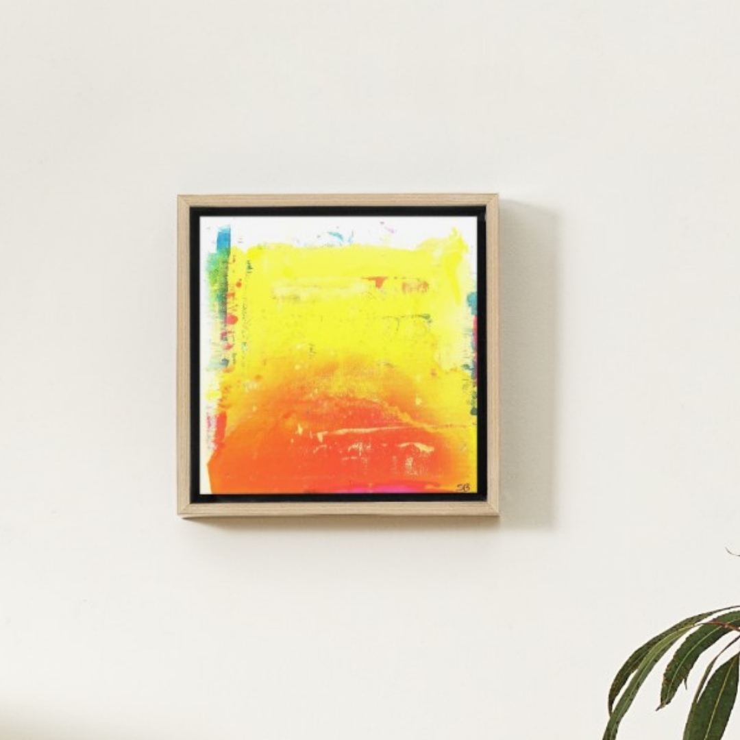 Small Talks #1 20x20 cm Peinture Originale unique