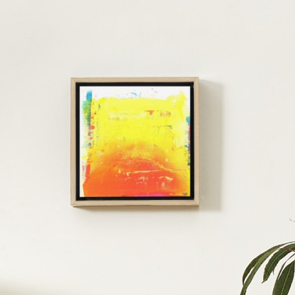 Small Talks #1 20x20 cm Peinture Originale unique