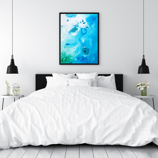 Water Blue #5 - Impression en Edition Limitée