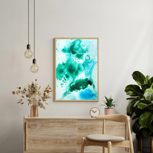 Water Blue #4 - Impression en Edition Limitée