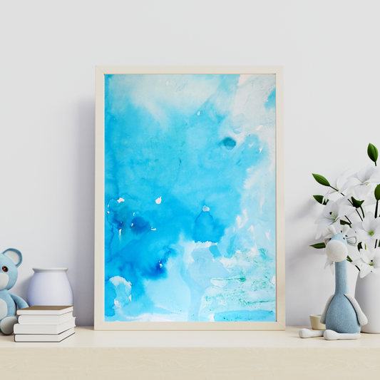Water Blue #6 - Impression en Edition Limitée